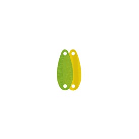 Błystka wahadłowa Kamatsu Trout Spoon - 3g - Fluo green & yellow