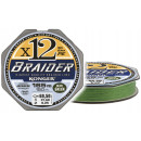 Plecionka Konger Braider x12 Olive Green 0,14/150m