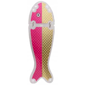 Flasher VK Salmon 2 (9,5'') - Clear Pink/Gold