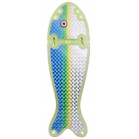 Flasher VK Salmon 2 (9,5'') - Chartreuse Blue/G/Y