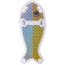 Flasher VK Salmon 2 (6,5'') - Clear Gold/ Silver