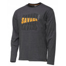 Koszulka z długim rękawem Savage Gear Logo-Tee - M