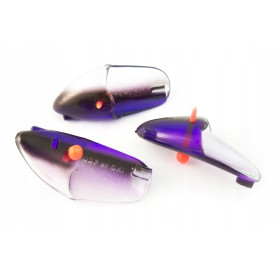 Główki do martwej rybki O'KI Purple/ Black 3szt.