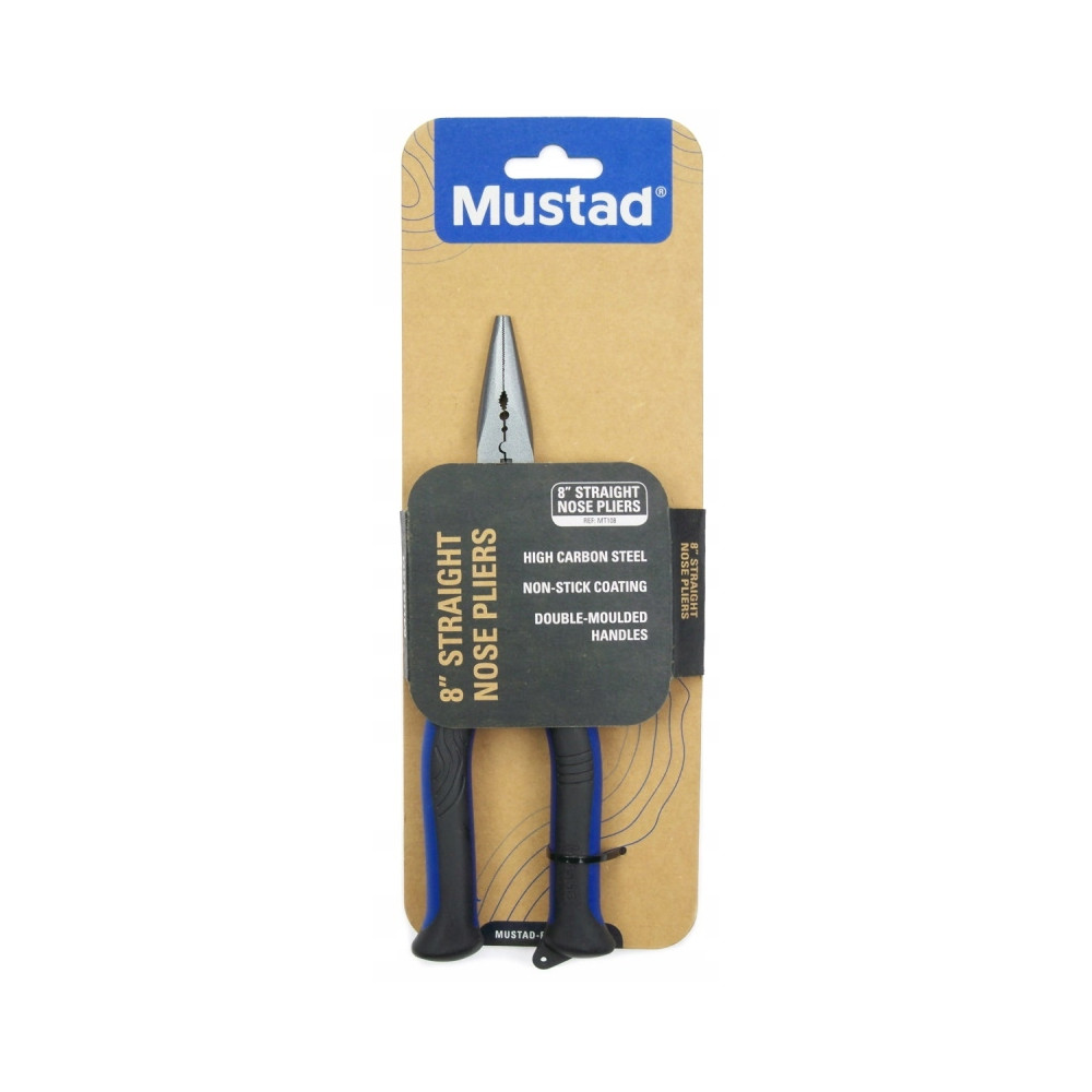 Szczypce Mustad Straight Nose Pliers AMT-108 - 20cm