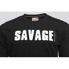 Koszulka (T-shirt) Savage Gear - Logo Tee - L