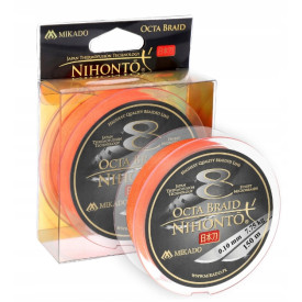 Plecionka Mikado Nihonto Octa - 0,23mm 150m Orange