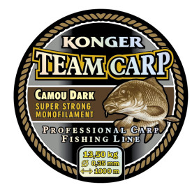 Żyłka Konger Team Carp Camou Dark 0,40mm 1000m