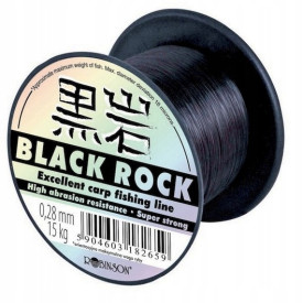 Żyłka Robinson Black Rock 0,26mm 13kg 600m czarna