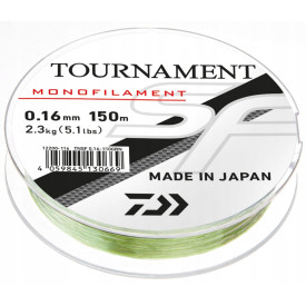 Żyłka Daiwa Tournament 0,20mm 3,50kg 150m Zielona