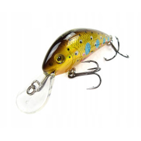 Wobler Mikado Fishunter Cavalier 4cm - Brown Trout