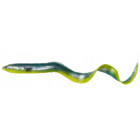 Savage Gear 4D Real Eel 20cm Green Yellow Glitter