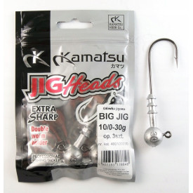 Główka jigowa Kamatsu Big Jig 10/0 - 30g - 3szt.