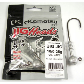 Główka jigowa Kamatsu Big Jig 10/0 - 25g - 3szt.