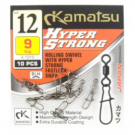 Agrafka z krętlikiem Kamatsu Hyper Strong 12 9kg