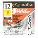 Agrafka z krętlikiem Kamatsu Hyper Strong 12 9kg