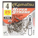 Agrafka z krętlikiem Kamatsu Hyper Strong 4 25kg