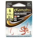 Przypon Kamatsu Maruseigo 0,18mm nr 6 Robak czerwo
