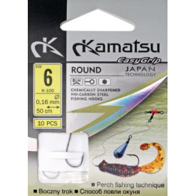 Przypon Kamatsu Round boczny trok 50cm 0,16mm nr 6
