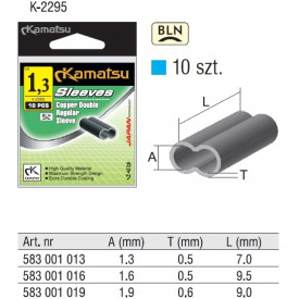 Rurki, tulejki zaciskowe podwójne Kamatsu - 1,3mm