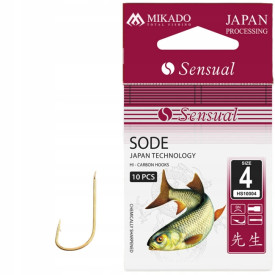 Haczyki Mikado Sensual Sode - nr 4 G -10szt.