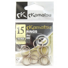 Kółko Kamatsu Split Ring K-2193 - 15mm - 10szt.