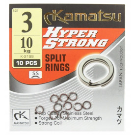 Kółko Kamatsu Hyper Strong - 2,5mm SS 4,5kg 10szt