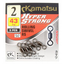 Krętlik Kamatsu Hyper Strong 2 43kg K-1001 5szt