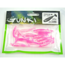 Guma Gunki Tipsy-S 3,8cm - Pink Sugar - 2szt.