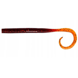 Gunki C'eel Worm 12,7 cm Brown Oil Red Flk zapach