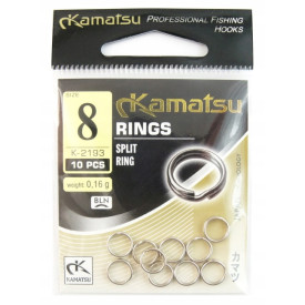 Kółko Kamatsu Split Ring K-2193 - 8mm - 10szt.