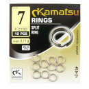 Kółko Kamatsu Split Ring K-2193 - 7mm - 10szt.