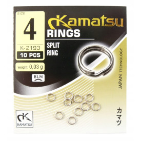 Kółko Kamatsu Split Ring K-2193 - 4,5mm - 10szt.
